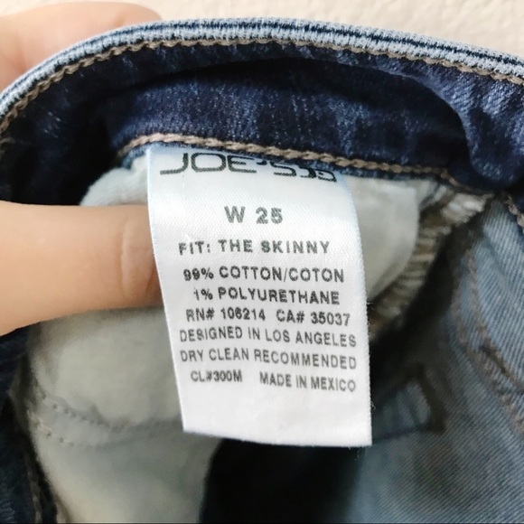 Joe’s Jeans The Skinny in Corrine Wash Sz 25 EUC - Picture 7 of 7